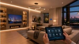 How Technology-Integrated Interior Design Creates Smarter Living Spaces