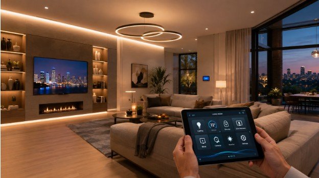 How Technology-Integrated Interior Design Creates Smarter Living Spaces