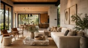 How to Combine Natural Materials in Modern Interiors With Modern Simplicity