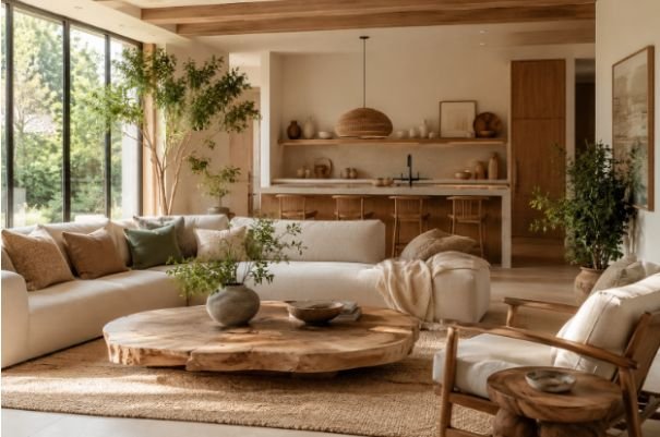 How to Create an Organic Modern Living Space That Feels Calm and Inviting