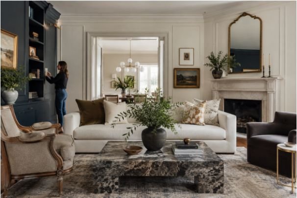 Mix Classic Pieces With Contemporary Details