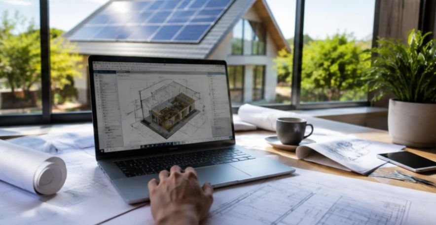 Distinguishing Passive Architecture from Active PV Systems