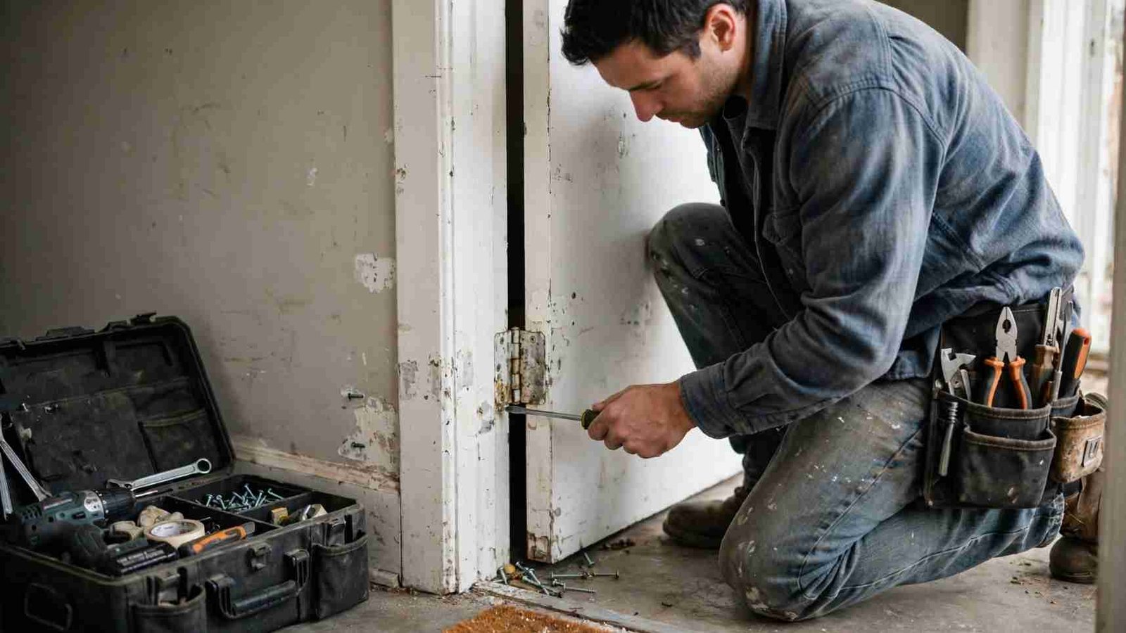 1 Your Door Is Difficult to Open or Close